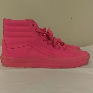 Neon Pink Vans